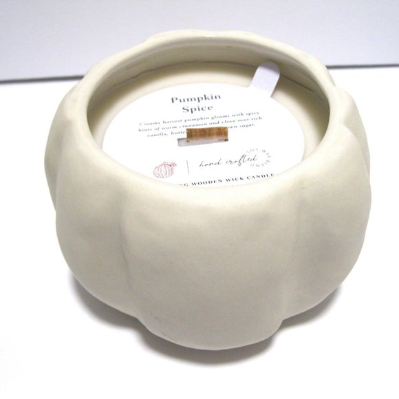 Threshold Accents Threshold Pumpkin Spice Candle Wood Wick Soy